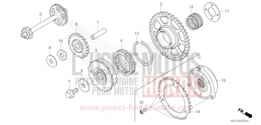 STARTING CLUTCH CBR600R3R de 2024